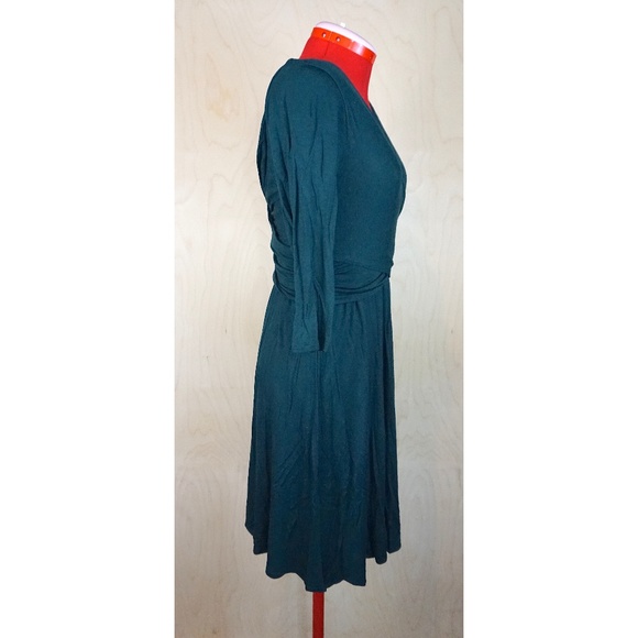 ModCloth (Peach Love California) "Takes You to Tango Dress" Dress in Green - Picture 2 of 7